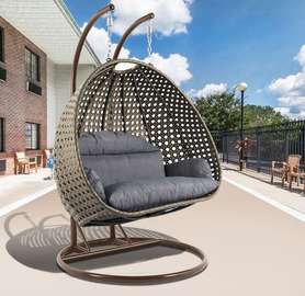 Outdoor Chair; Double Frame Outdoor Hanging Chair