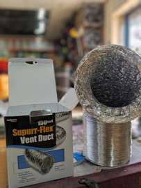 Supurr-Flex Aluminium Vent Duct 150mm(6Inch)