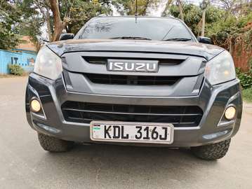 Isuzu Pickup Truck Black Durable Reliable
