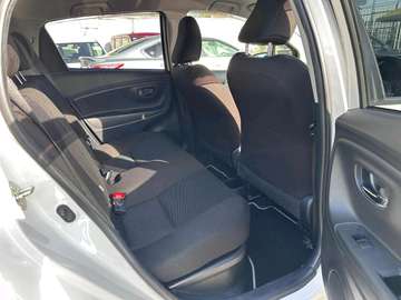 Toyota vitz white color hybrid 1300cc fully loaded 2018.