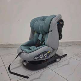Car Seat with ISOFIX Grey Teal Adjustable