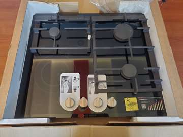 BOSCH Built-In HOB 60CM, 3 Gas + 1 Electric