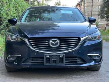 Mazda Atenza hybrid blue colour 2017 model