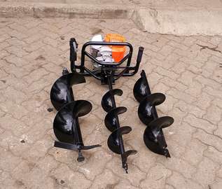 Hawk King Earth Auger drill machine 4-Stoke ,3Bits
