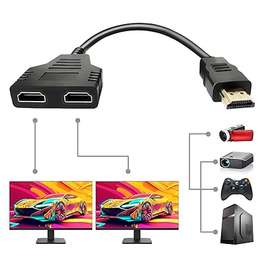 HDMI Splitter Cables Male 1080P to Dual HDMI Female