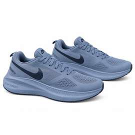 Nike Zoom Grey Running Shoes Lightweight Breathable