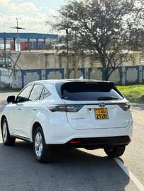 Toyota Harrier White SUV Reliable Comfortable Drive