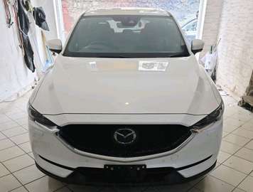 Mazda CX-5 White SUV Smooth Ride