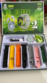CROWN S300 SMART WATCH (7 Interchangeable straps,earbuds)