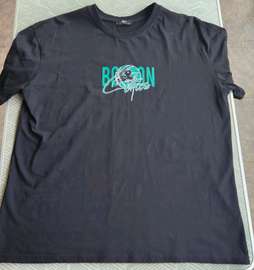 Boston Celtics Black Graphic T-Shirt