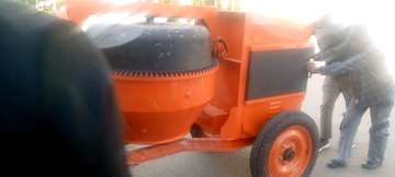 Indian concrete mixer