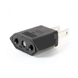 IEC-A Male to IEC-C Female Power Adapter