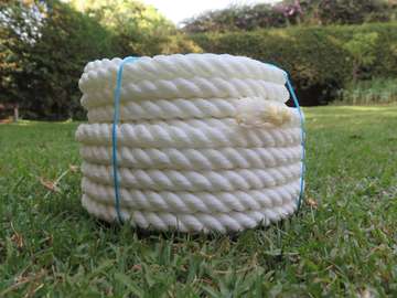 Nylon Twisted Rope / Nylon 3-Strand Rope / White Nylon Rope!