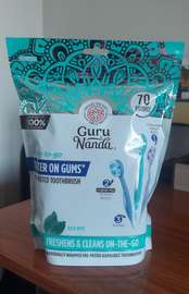 GuruNanda Mini Disposable Toothbrushes