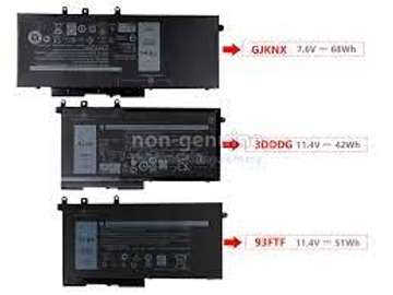 68Wh GJKNX 7.6V Battery for Dell Latitude 5480 5490 5580