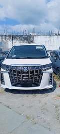 Toyota Alphard White Spacious MPV with Safety Features