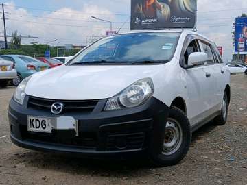 Mazda Station Wagon White Petrol Manual