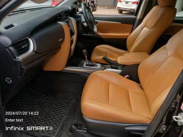 Toyota Fortuner Black SUV Spacious Powerful