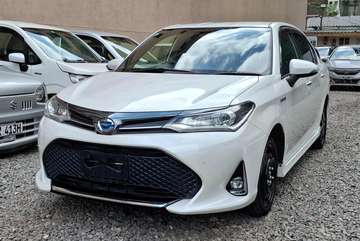 Make TOYOTA AXIO WXB HYBRID 2019 white color 2019