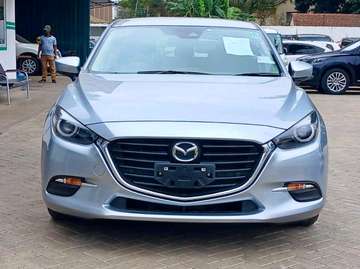 Mazda Axela Silver color fully loaded 2018 model.