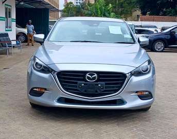 Mazda Axela Silver color fully loaded 2018 model.
