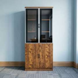 Modern 2-Door Executive Wooden Storage Cabinet