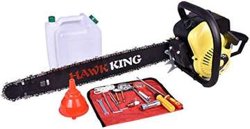 HAWK KING POWER Chainsaw 28 Inches 78cc + FREE EXTRA CHAIN