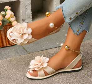 Flower sandals