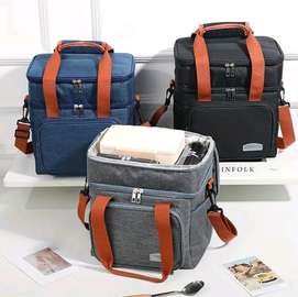 Double Compartment Insulated Lunch bag