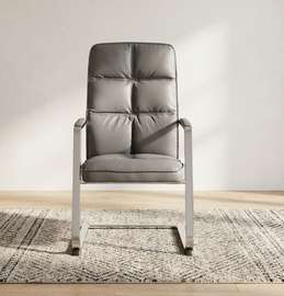 Office Chair; Executive Leather Visitor's Chair