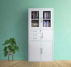 2-Door Metallic File Cabinet