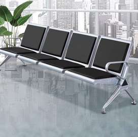 4-Link Leather Reception Office Sofa