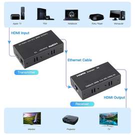 HDMI Extender Over Single Cat5/Cat6 Ethernet Cable Up to 60M