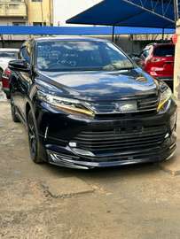 Toyota harrier metallic black