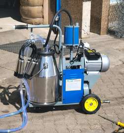Single Bucket Stainless Steel Milking machine