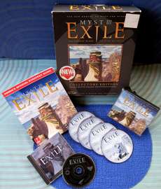 MYST III: EXILE (SEQUEL TO MYST & RIVEN) COMPUTER GAME /