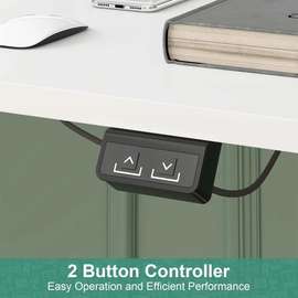 Office Desk: Electric Adjustable Desk, Sit-stand Workstation