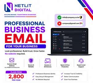 Instant Professional corporate Business Email Creation
