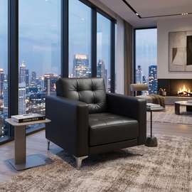 Office Sofa; 1-Seater Executive Office Sofa