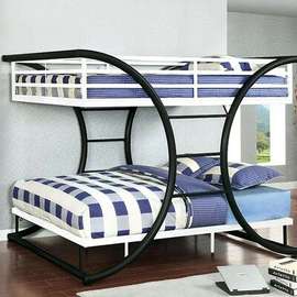 Custom made metallic bunk bed