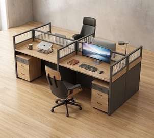 4-Way Office Workstation