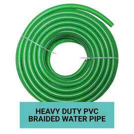 3/4'' X 50MTRS Heavy Duty 3 Layered Braided Water Hose Pipe