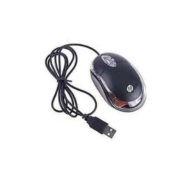 Hp Brown Box Wired LED Optical Mouse