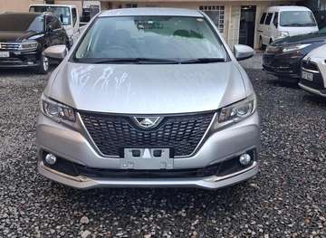 Make Toyota Allion Silver Color 2018 model.