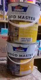 Crown Wood Master Clear Varnish 4L High Gloss