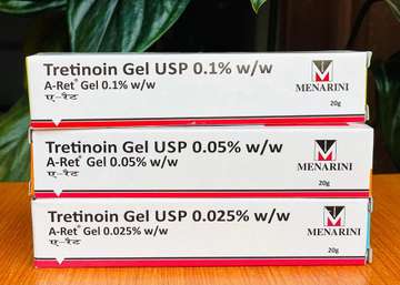 Tretinion Gel - 0. 1%- 0.05% -0. 025% Available in Kenya