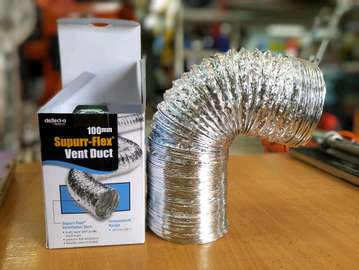 4 inches Supurr-Flex Aluminium Vent duct