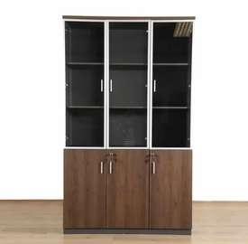 Office Cabinet; 3 Door Wooden Office Cabinet