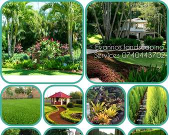 Landscaping design installation