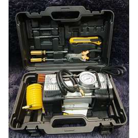 Portable (digital gauge)2-cylinder portable air compressor
